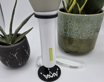 Mamamoo - Drijvende lichtstaafstandaard met logo (Houderondersteuning Accessoire Decor Deco Solar Moonbyul Wheein Hwasa MOOMOO)