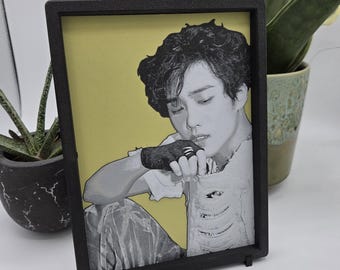 The Boyz Jacob - 3D Muurschildering - Portret (TBZ Deo Bi Deobi B Kpop Q Sunwoo New Juyeon TheB Riot)