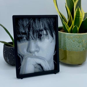 NCT Kun - Image murale 3D - Image K-Pop Décoration murale Art mural NCT WayV Dream 127 U Dojaejung Wish NCTzen Kpop