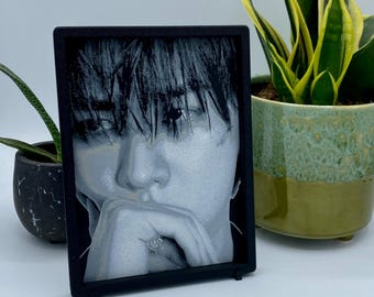 NCT Kun - 3D Muurschildering - K-Pop Foto Muurdecoratie Muurkunst NCT WayV Dream 127 U Dojaejung Wish NCTzen Kpop