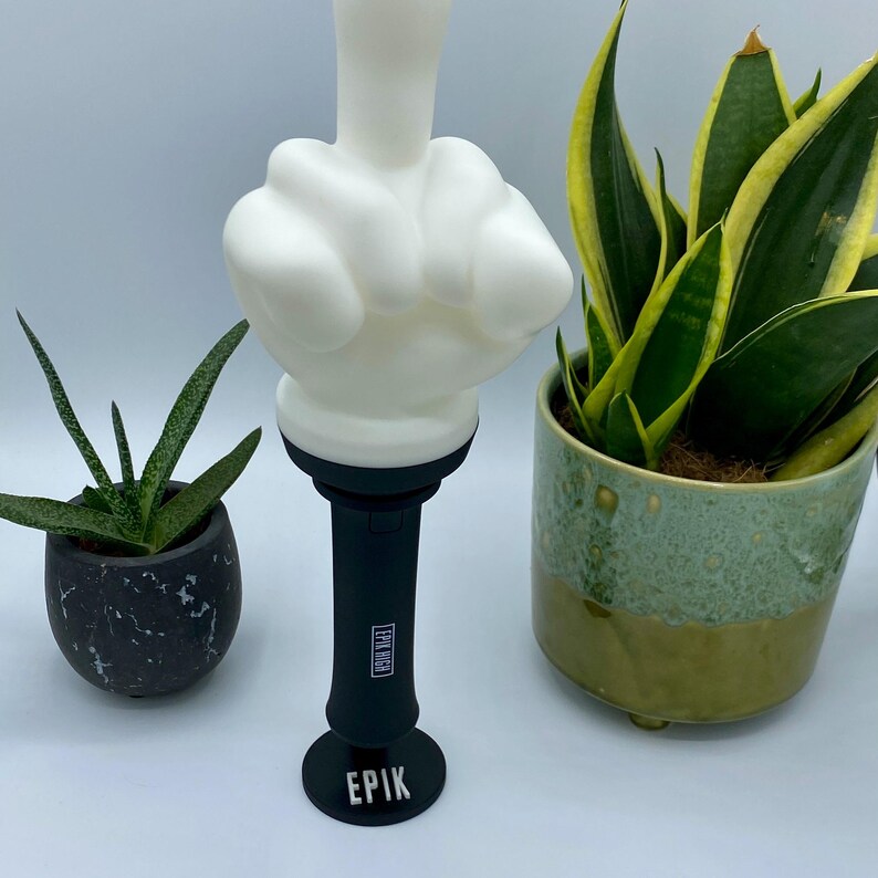 Epik High Stand With Logo for Lightstick stand Holder Mount Minimalist