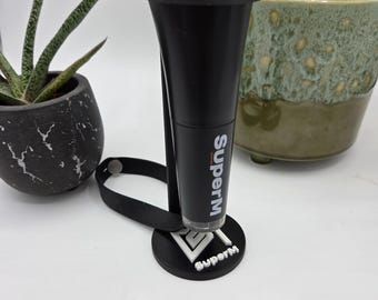 SuperM - Standaard voor Lightstick, zwevend met logohouder ondersteuningsaccessoire Super M Taemin Kai Baekhyun Taeyong Mark Ten Lucas
