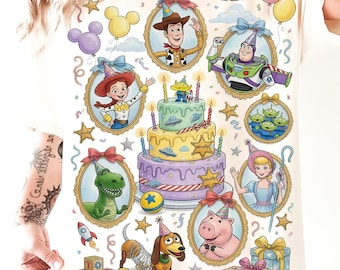 It's My Birthday Toy Friends Png, Magical Birthday Vacation Shirt, Coquette Toy Friends Squad, Boy Birthday Printable, Family Vacation 2026