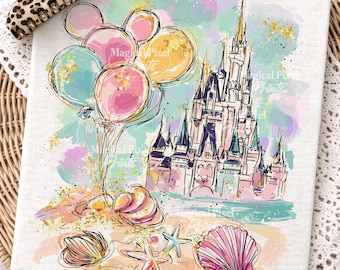 Family Summer Vacation 2026 Png, Coastal Mouse And Friends Png, Happiest Place On Earth, Preppy Summer Art, Magic Kingdom Png, Vacay Mode