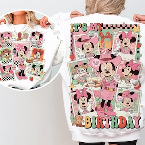 Minnie Birthday Png, It&#39;s My Birthday PNG, Happy Birthday Png, In My Birthday Era, Birthday Girl Png, Magical Kingdom, Matching Shirt Png