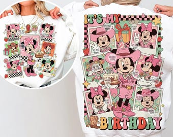 Minnie Birthday Png, It's My Birthday PNG, Happy Birthday Png, In My Birthday Era, Birthday Girl Png, Magical Kingdom, Matching Shirt Png