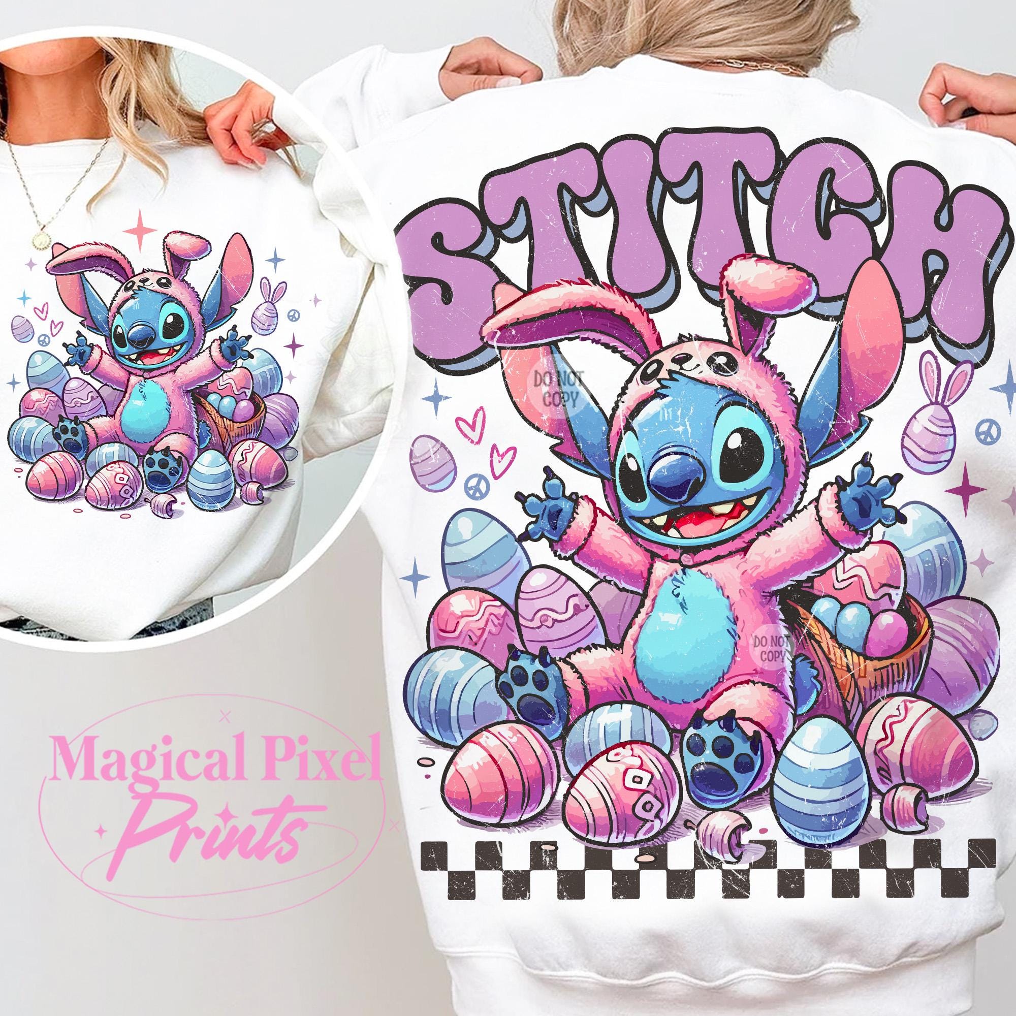 Stitch Wallpaper Preppy - Etsy, image size:2000x2000