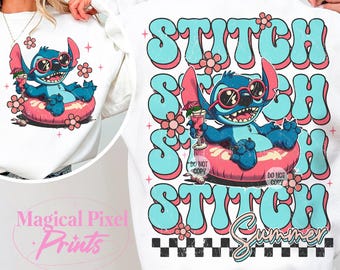 Summer Blue Cartoon Movie Shirt Png, Family Vacation png, Family Trip Png, Vacay Mode Png, Magic Kingdom Png, Trendy Family Trip 2025 Png