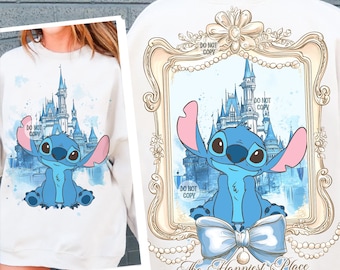 Retro Blue Alien Png Coquette Png, Cute Blue Monster Shirt Png, Cartoon Character Shirt Png Design, Princess Magical Castle Bow, Family Trip