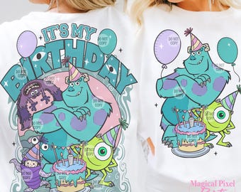 It's My Birthday PNG, Happy Birthday Png, Family Vacation Png, Magical Kingdom, Png For Sublimation, Birthday Girl Png, In My Birthday Era