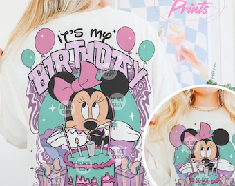 It's My Birthday Shirt PNG, Mouse Girl Birthday Png, Birthday Girl Png, Birthday Girl Shirt Design Png, Birthday Squad Png, Magical Birthday