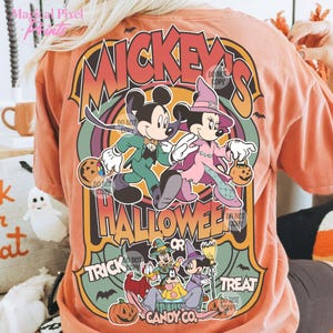 Halloween Mouse e amici PNG, Halloween Sublimation, Vibrazioni spettrali, Fantasma carino, Halloween per bambini, Sublimazione per bambini, Disegni PNG, Png retrò