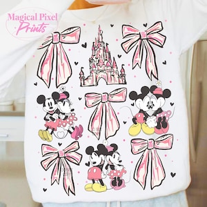 Retro Mouse Coupl Valentine&#39;s Day PNG, Best Day Ever Png, Watercolor Mouse Castle Png, Mouse Ear Castle Png, Trendy Valentines Day Png