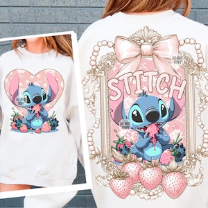 Blauw alien coquette shirt png, retro schattig karakter png, magische coquette png, stripfiguur shirt png-ontwerp, zomer familie-uitje 2025