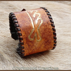 Aun Year Bracelet - Pagan Sacred Bind Rune