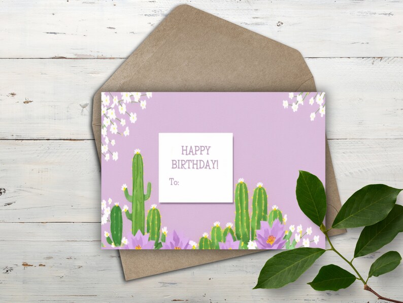 Printable Birthday Card Digital Birthday Cards Happy Etsy