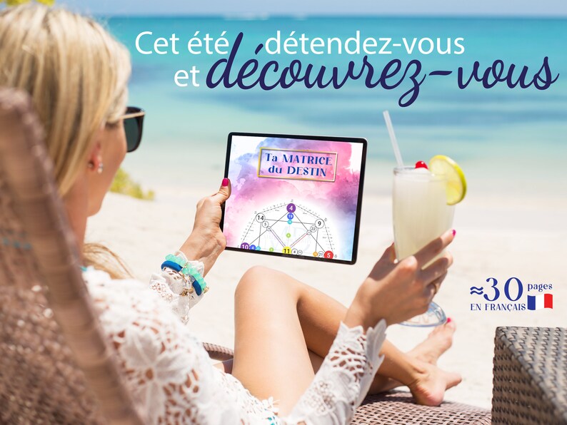 Matrice du Destin l Analyse complète de 30 pages en 48h l Numérologie l Découvrez votre destin