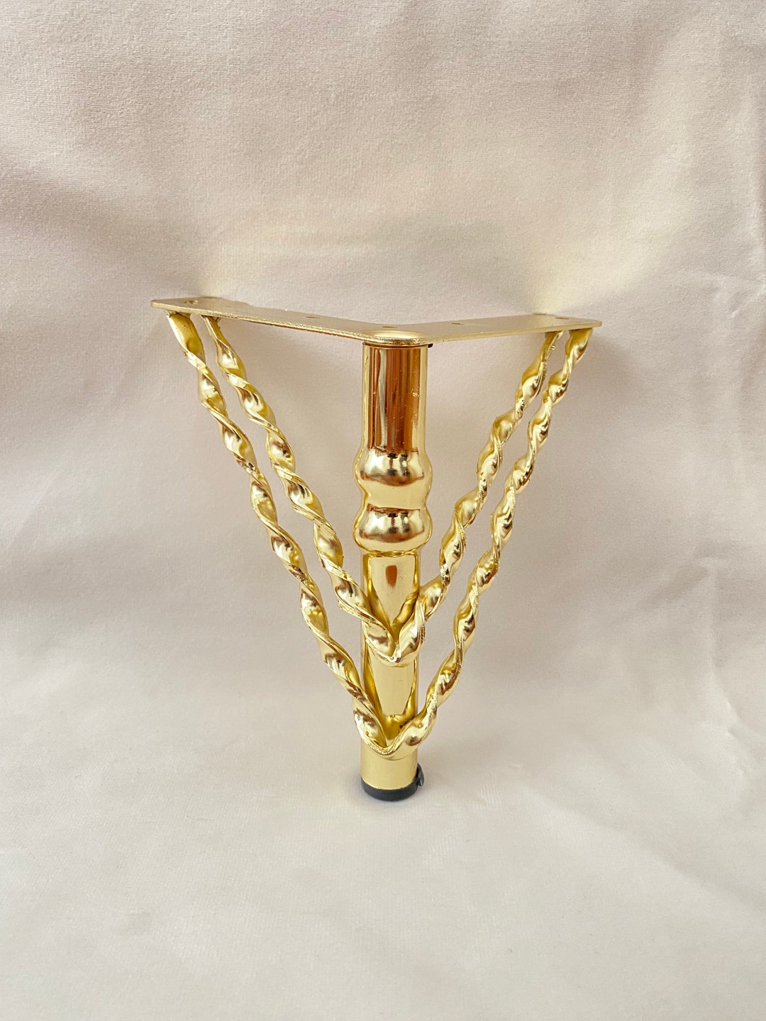 4x Gold&silver Legs Metal Legs Furniture Legs Legs Etsy