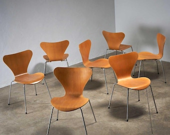 "30x Chaise ""Serie 7"" Arne Jacobsen - Fritz Hansen (1990)