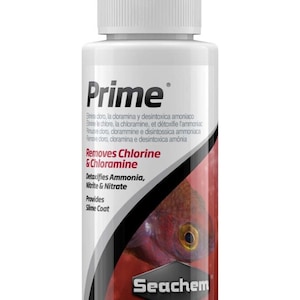 Aquarium Dechlorinator Seachem Prime 50 ml Live freshwater aquarium plants