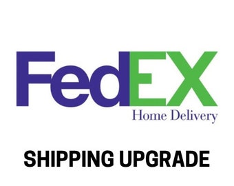 FEDEX Shipping upgrade option fast reliable
