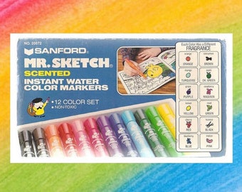 Sanford Mr. Sketch Scented Instant Water Color Markers 12 20072