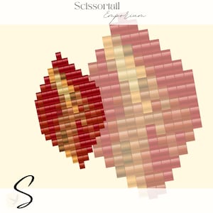 Brick Earring Pattern pdf, Miyuki Delica, Seed Bead Patterns Earrings, Beading Loom Patterns, woven earring, Bead Patterns, DIY crafts pdf