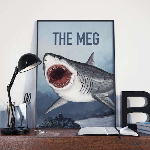 Megalodon Shark Tooth Poster #1