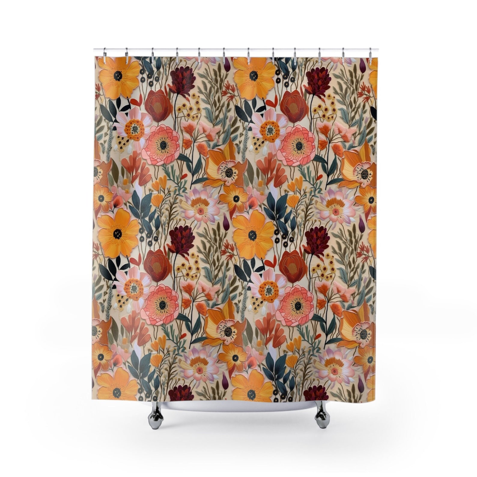 Cottagecore Shower Curtain Cottage Core Curtains New Home Etsy