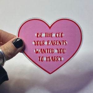 Be the CEO your parents wanted you to marry