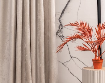 Luxus Duschvorhänge, Samt Stoff Badetuch mit wasserabweisender Einlage, Benutzerdefinierte Größe moderne Duschvorhänge für Badezimmer