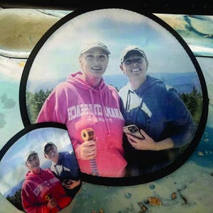 Personalized Photo Hand Fan, Unique Gift for Mom, Photo Hand Fan–Gift for Her, Weddings, Graduations & Gifts–Unique Keepsake