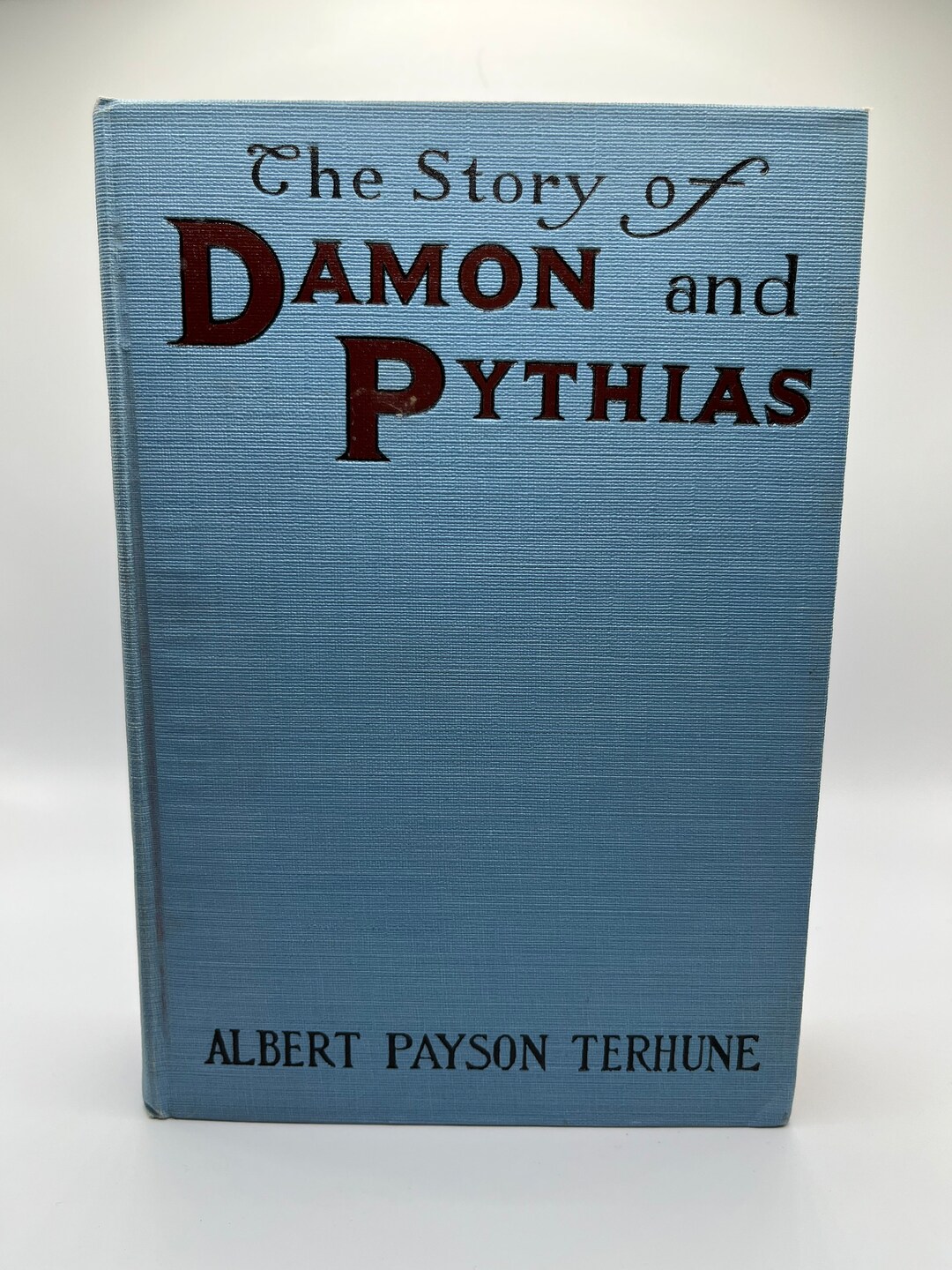 The Story of Damon and Pythias 1915 Antiquarian Book Albert Etsy