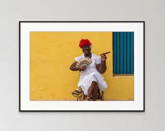 Cuba "Havana" - Signed and numbered print