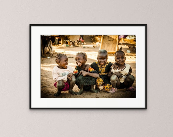 Featured listing image: Senegal "Complicités" - Signed and numbered print