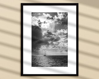 Island of Saint-Martin "Évasion" - Signed and numbered print