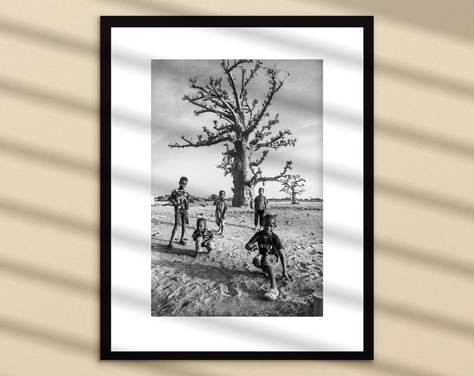 Featured listing image: Senegal "Baobab" - Signed and numbered print