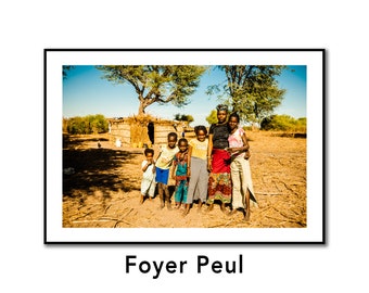 Senegal "Foyer Peul" - Signed and numbered print