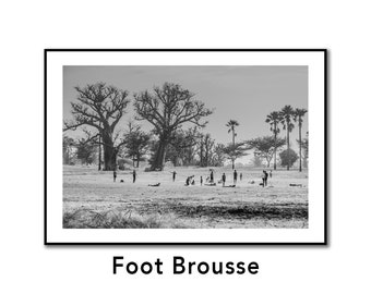 Senegal "FootBrousse" - Signed and numbered print