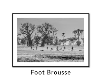 Senegal "FootBrousse" - Signed and numbered print