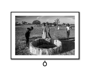 Senegal "Ô" - Signed and numbered print