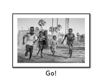 Senegal "Go!" - Signed and numbered print