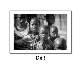 Senegal "Dé" - Signed and numbered print