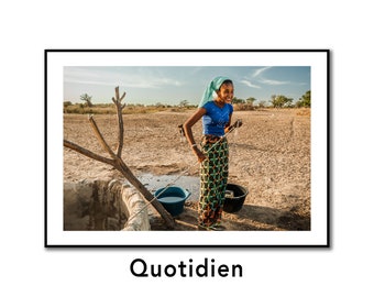 Senegal "Quotidien" - Signed and numbered print