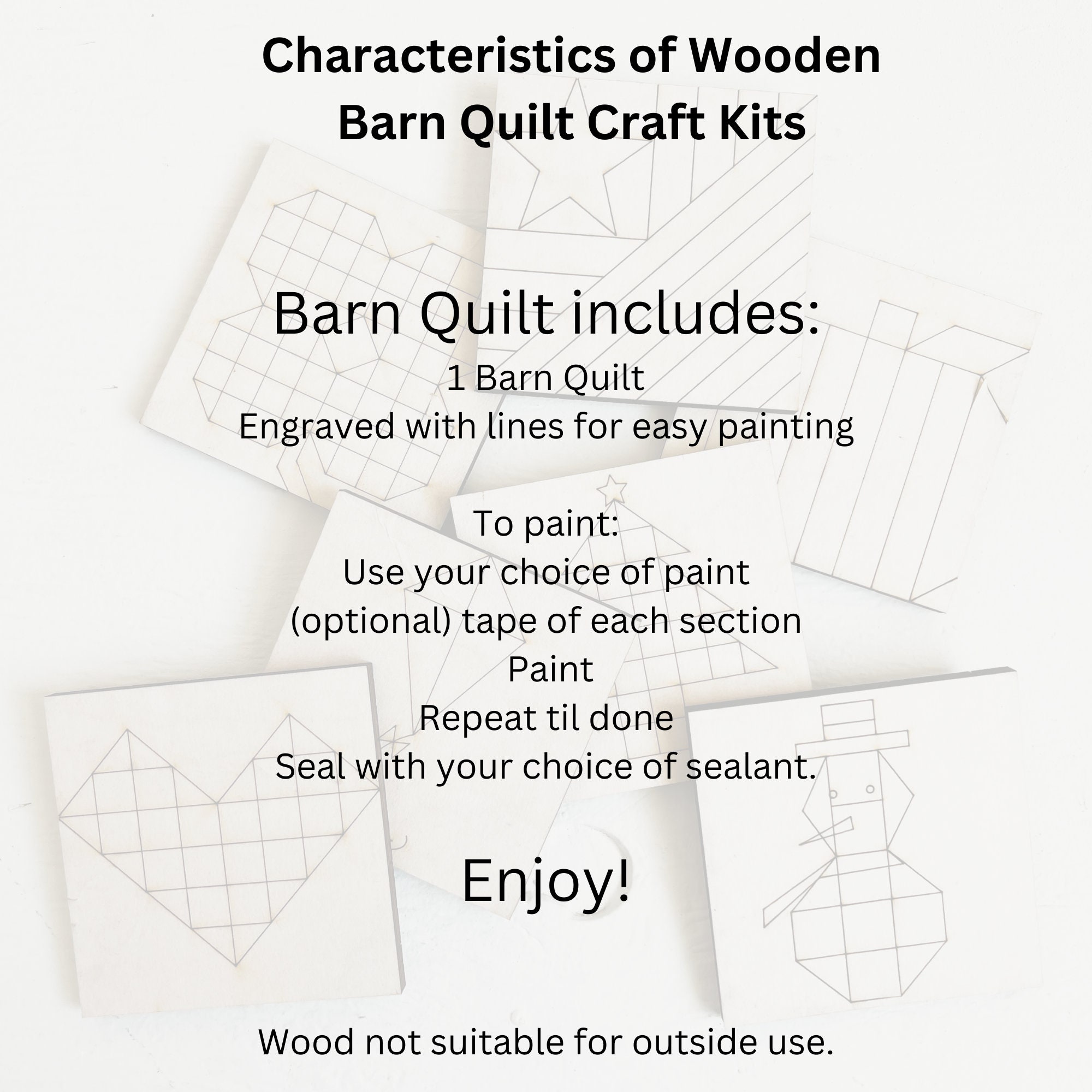 Aztec Barn Quilt Pattern to Paint, Rectangle Quilt Block, Many Sizes ...