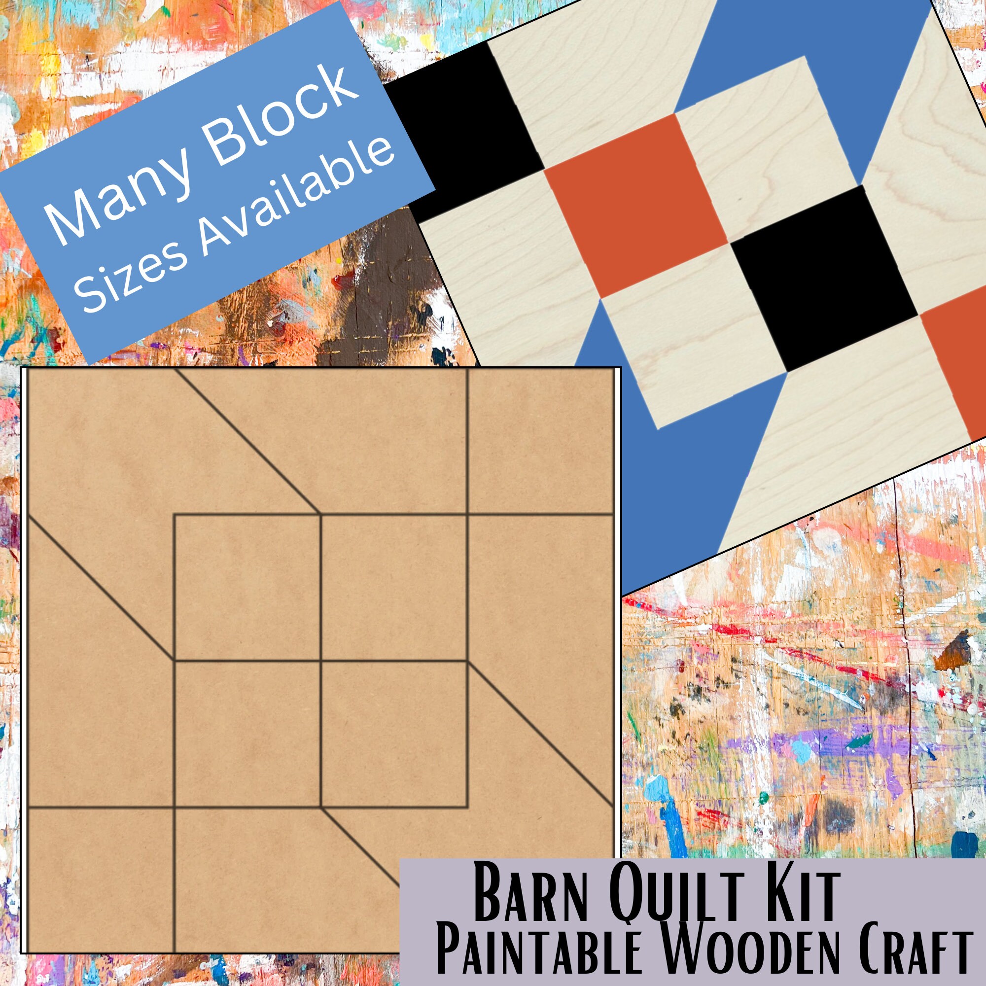 oklahoma-road-diy-barn-quilt-kit-handmade-quilt-sign-arkansas-crossroads-unfinished-quilt-patterns-for-adults-unique-easy-paintable-etsy