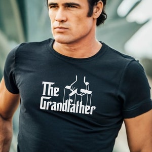 The Godfather Grandfather Tee - A Classic Twist on &#39;The Godfather&#39; - Al Pacino Marlon Brando - Funny Gift Tee