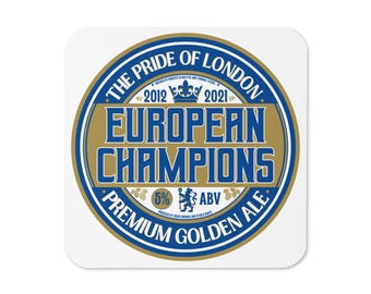 The Pride of London Coaster – Chelsea FC European Champions Tribute