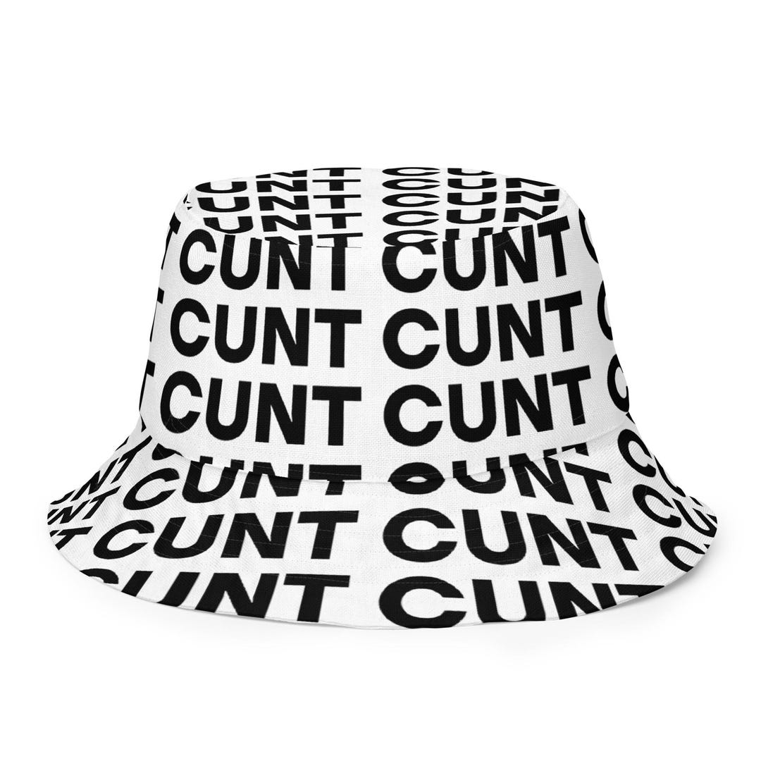 Funny Swear Word Bucket Hat | Reversible Rude Humor Headwear - Etsy UK