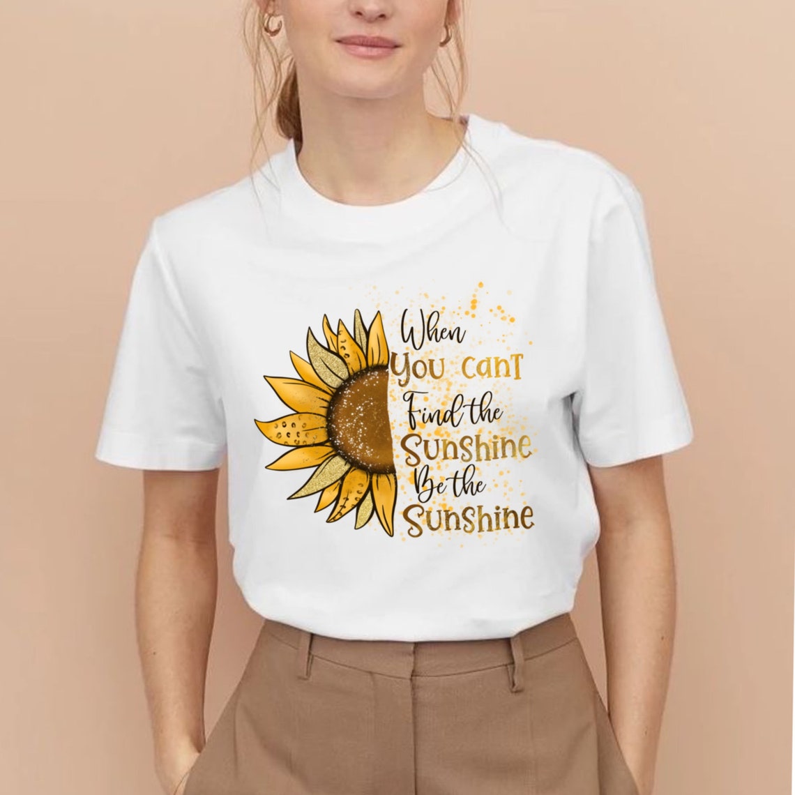 When You Can't Find the Sunshine Be the Sunshine Design PNG, Leopard ...